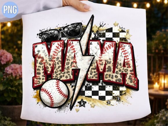 Evaluating the Mama Lightning Baseball Leopard PNG for Creative Projects