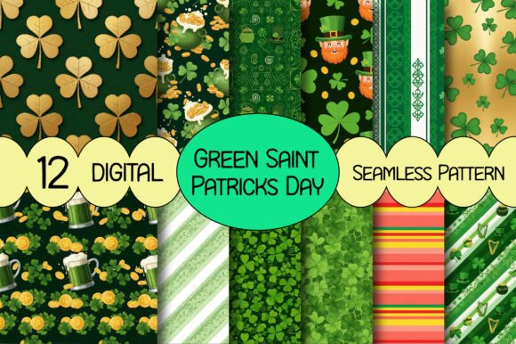 Green Saint Patricks Day Pattern: A Creative Guide for Festive Designs