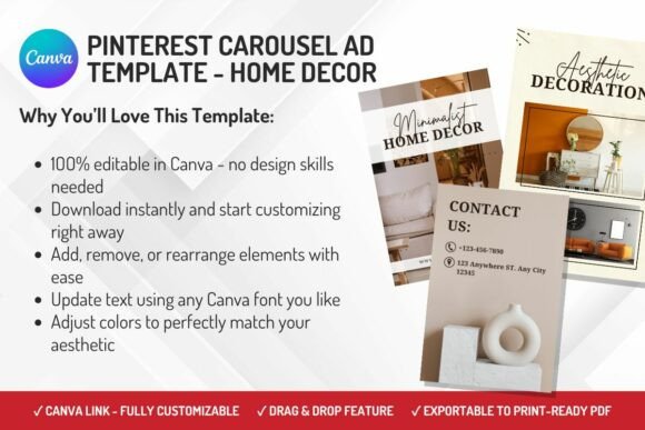 Mastering Pinterest Carousel Ads: A Guide to Modern Home Decor Marketing