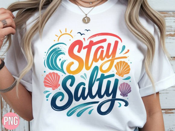 Stay Salty Beach Wave Shirt T-shirt PNG: A Guide for Digital Creators