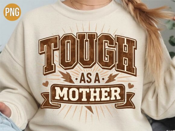 Understanding the Tough As a Mother Quote T-Shirt PNG for Creative Projects