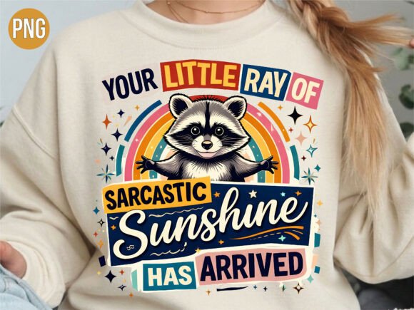 Unleashing Attitude: Why the Sarcastic Raccoon Rainbow Sassy PNG Is the Digital Asset Your Brand Needs